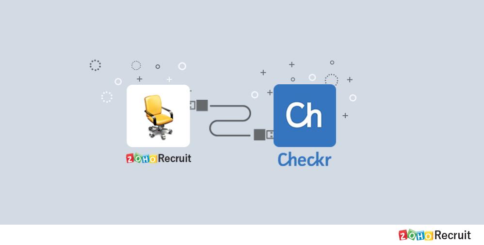 Zoho Recruit integrates with Checkr for faster and better background checks
Zoho Recruit