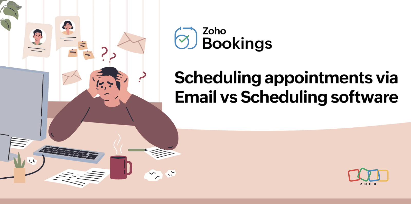 Ditch Email Chaos: Boost Productivity with Zoho Bookings for Effortless Scheduling