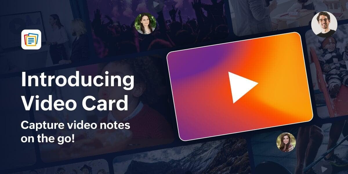 Revolutionize Your Note-Taking with Zoho Notebook’s New Video Card Feature