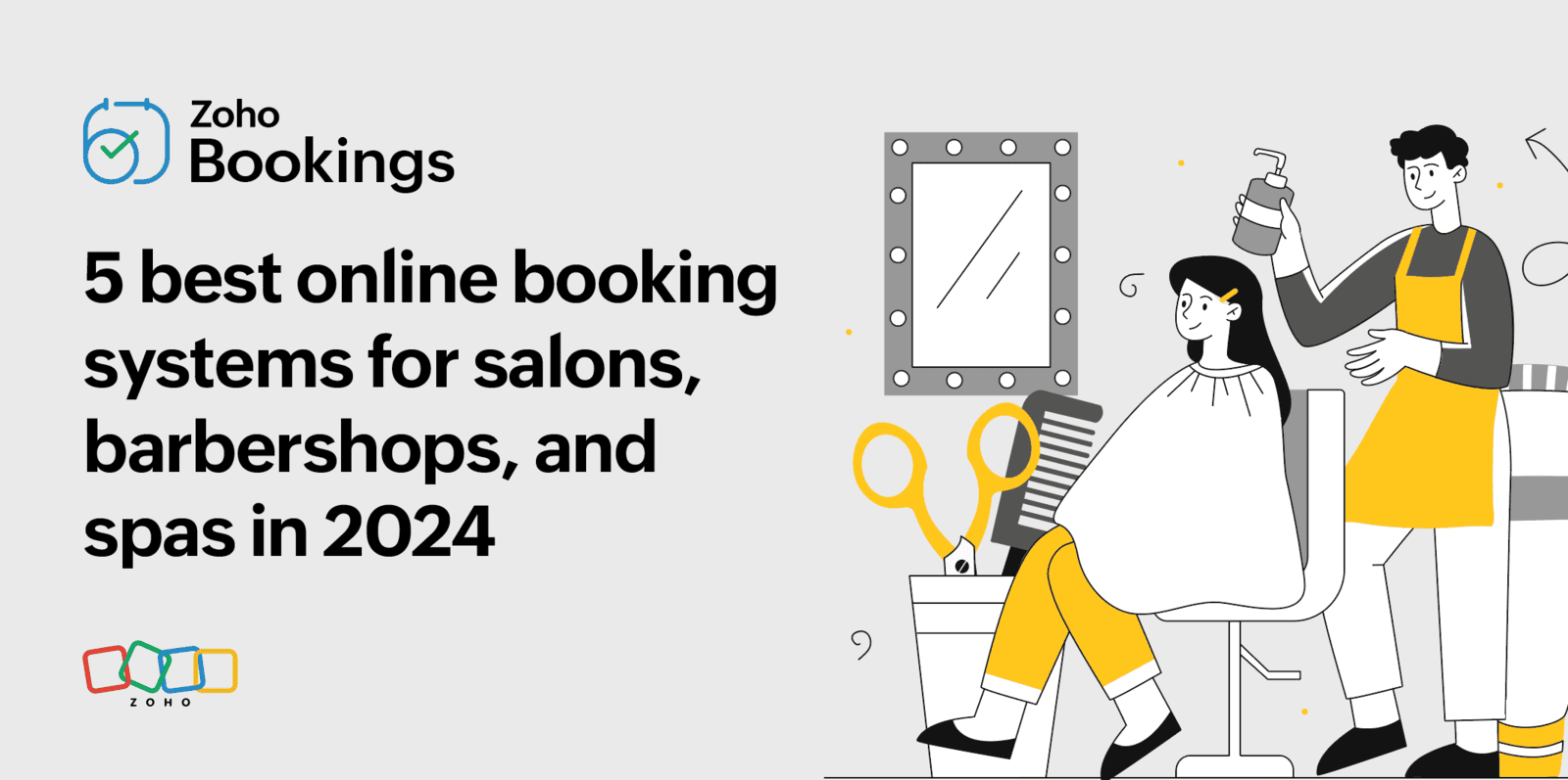 Transform Your Salon with Top Online Booking Systems for 2024: Discover Zoho & More!