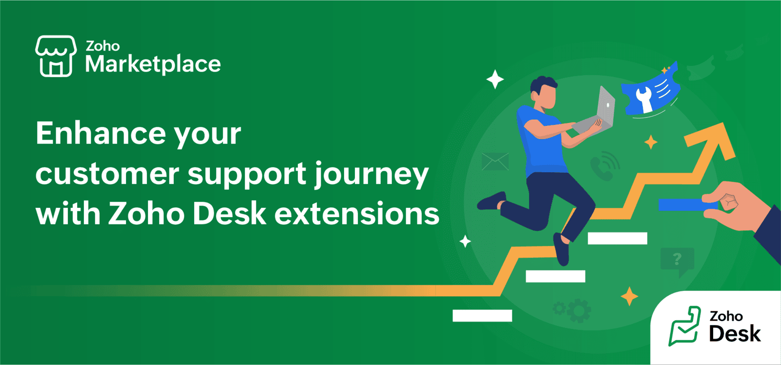 Transform Customer Support: Enhance Efficiency with Zoho Desk Extensions!